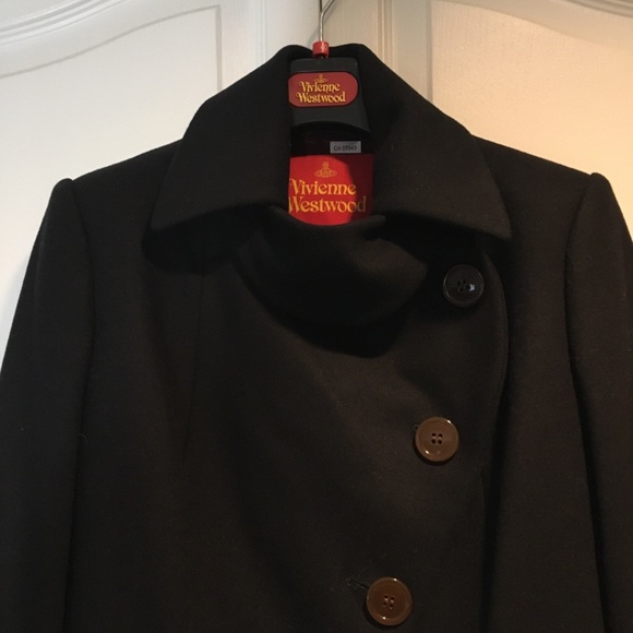 Vivienne Westwood Red label classic Melton Coat - Picture 2 of 16